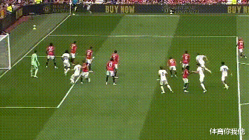 的反击中, 曼联在常规